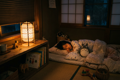 子供部屋 夜間ナイトライトシーン