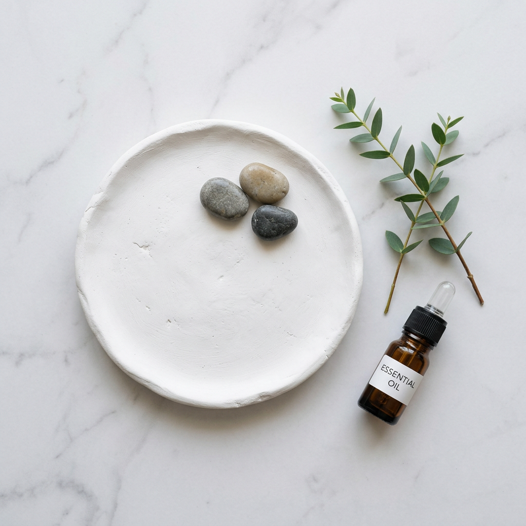 アロマストーンディッシュ 俯瞰フラットレイ