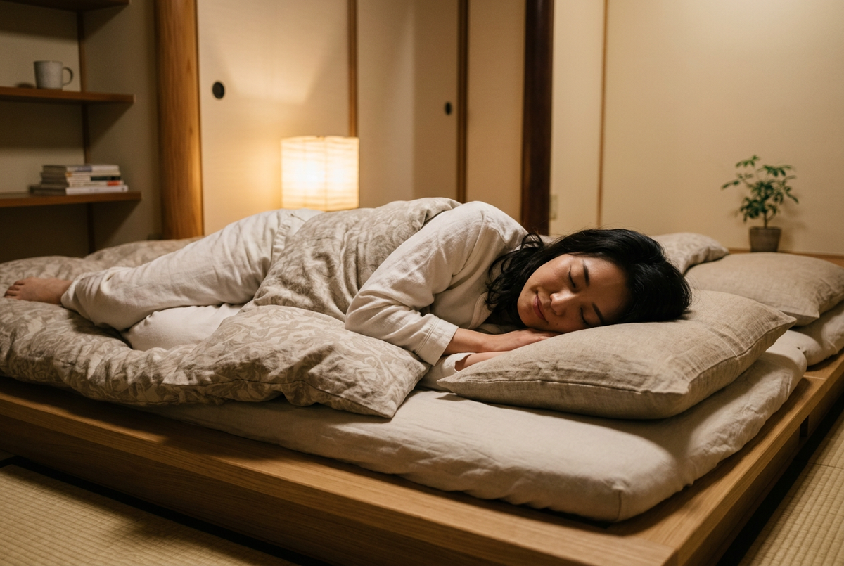 日本人女性モデル 側臥使用